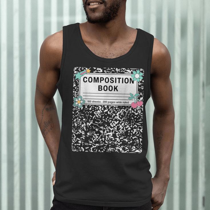 Composition Book Notebook Teachers Matching Group Halloween Men Tank Top, novelty gifts, funny gifts Composition Book Notebook Teachers Matching Group Halloween Men Tank Top, novelty gifts, funny gifts