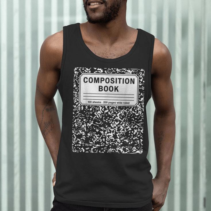 Composition Book Notebook Teachers Matching Group Halloween Men Tank Top, novelty gifts, funny gifts Composition Book Notebook Teachers Matching Group Halloween Men Tank Top, novelty gifts, funny gifts