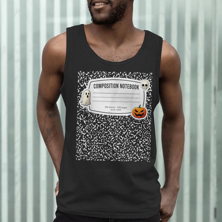 Composition Notebook Costume Adult Halloween For Teachers Men Tank Top, novelty gifts, funny gifts Composition Notebook Costume Adult Halloween For Teachers Men Tank Top, novelty gifts, funny gifts