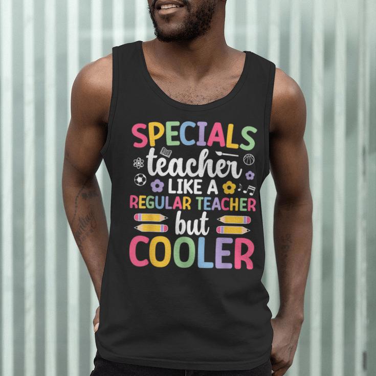 Cool Specials Teacher Specials Team Specials Squad Men Tank Top, novelty gifts, funny gifts