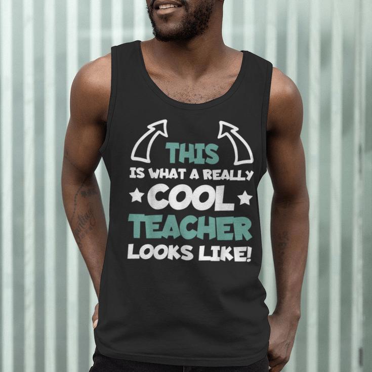 Cool Teacher Saying Teaching Student Men Women Men Tank Top, novelty gifts, funny gifts Cool Teacher Saying Teaching Student Men Women Men Tank Top, novelty gifts, funny gifts