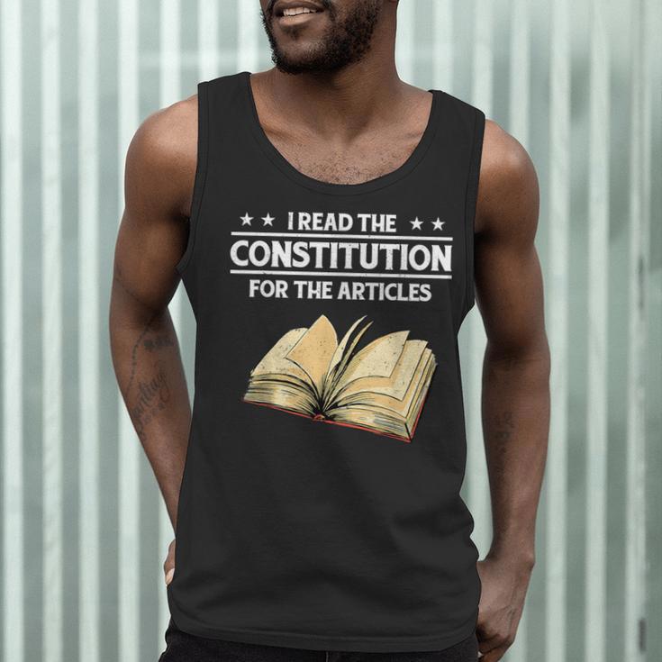 Cool History Teacher Read The Constitution For The Articles Men Tank Top, novelty gifts, funny gifts Cool History Teacher Read The Constitution For The Articles Men Tank Top, novelty gifts, funny gifts