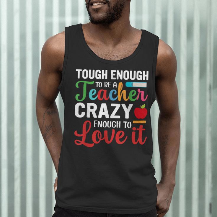 Crazy Teacher Men Women School Teachers Men Tank Top, novelty gifts, funny gifts