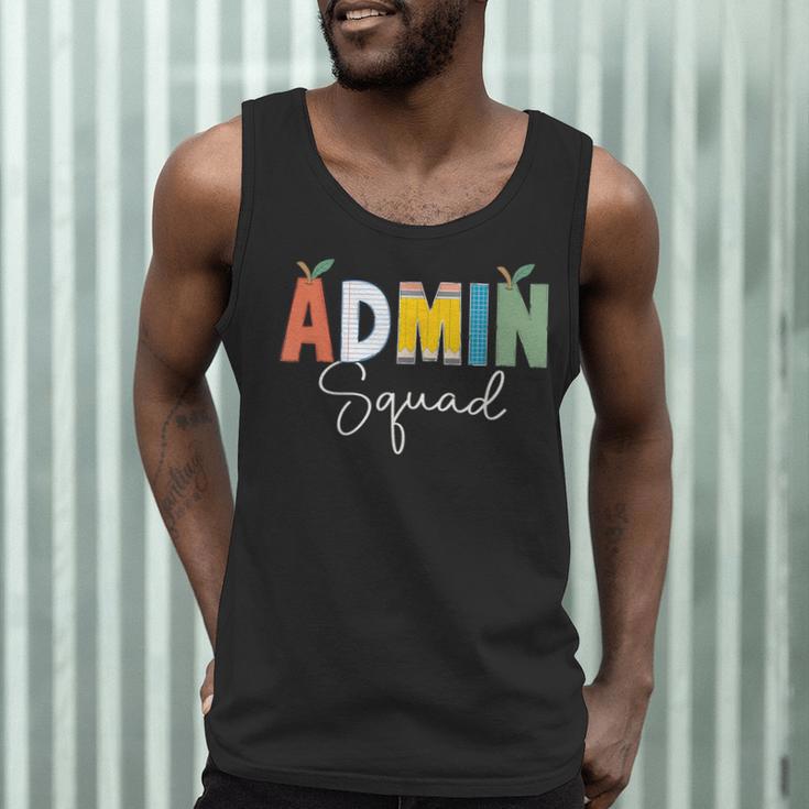 Cute Admin Squad Crew Team Back To School Teacher For Men Women Men Tank Top, novelty gifts, funny gifts Cute Admin Squad Crew Team Back To School Teacher For Men Women Men Tank Top, novelty gifts, funny gifts