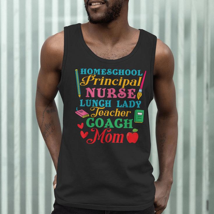 Cute Principal Nurse Lunch Lady Teacher Coach Homeschool Mom Men Tank Top, novelty gifts, funny gifts Cute Principal Nurse Lunch Lady Teacher Coach Homeschool Mom Men Tank Top, novelty gifts, funny gifts