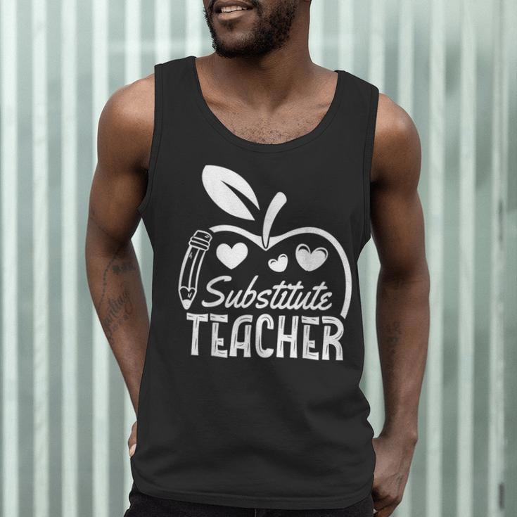 Cute Substitute Teacher Appreciation Men Women Men Tank Top, novelty gifts, funny gifts Cute Substitute Teacher Appreciation Men Women Men Tank Top, novelty gifts, funny gifts