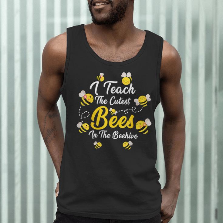 Cute I Teach The Cutest Bees In The Beehive Teacher's Day For Men Women Kids Men Tank Top, novelty gifts, funny gifts Cute I Teach The Cutest Bees In The Beehive Teacher's Day For Men Women Kids Men Tank Top, novelty gifts, funny gifts
