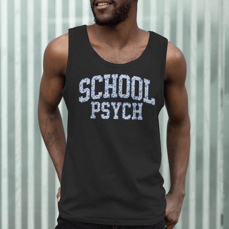 Cute Wildflower School Psych Teacher School Psychologist Men Tank Top, novelty gifts, funny gifts Cute Wildflower School Psych Teacher School Psychologist Men Tank Top, novelty gifts, funny gifts
