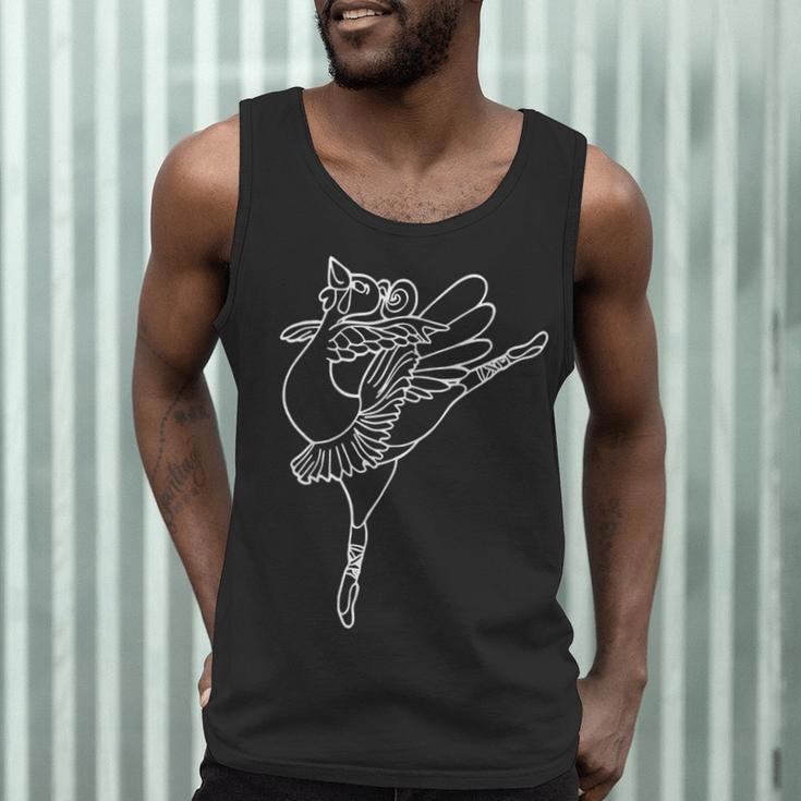 Dancing Turkey Happy Thanksgiving Day Ballet Dance Teacher Men Tank Top, novelty gifts, funny gifts