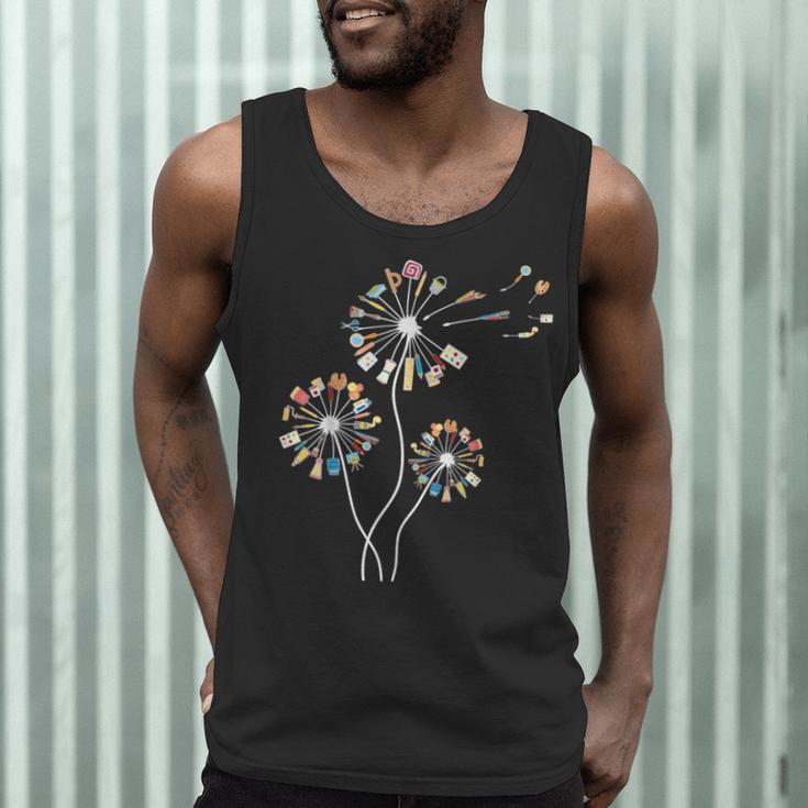 Dandelion Art Shirt For Artist Or Art Teacher Creative Art Men Tank Top, novelty gifts, funny gifts Dandelion Art Shirt For Artist Or Art Teacher Creative Art Men Tank Top, novelty gifts, funny gifts