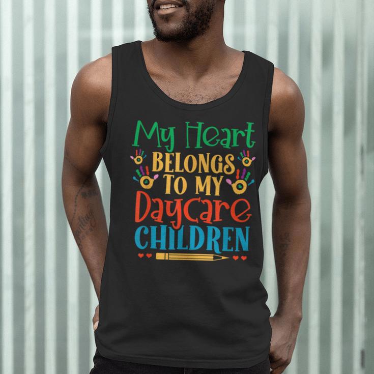 Daycare Children Childcare Provider Teacher PreK Nursery Men Tank Top, novelty gifts, funny gifts