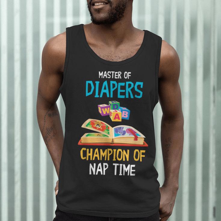Daycare Provider Master Of Diapers Childcare Teacher Men Tank Top, novelty gifts, funny gifts Daycare Provider Master Of Diapers Childcare Teacher Men Tank Top, novelty gifts, funny gifts
