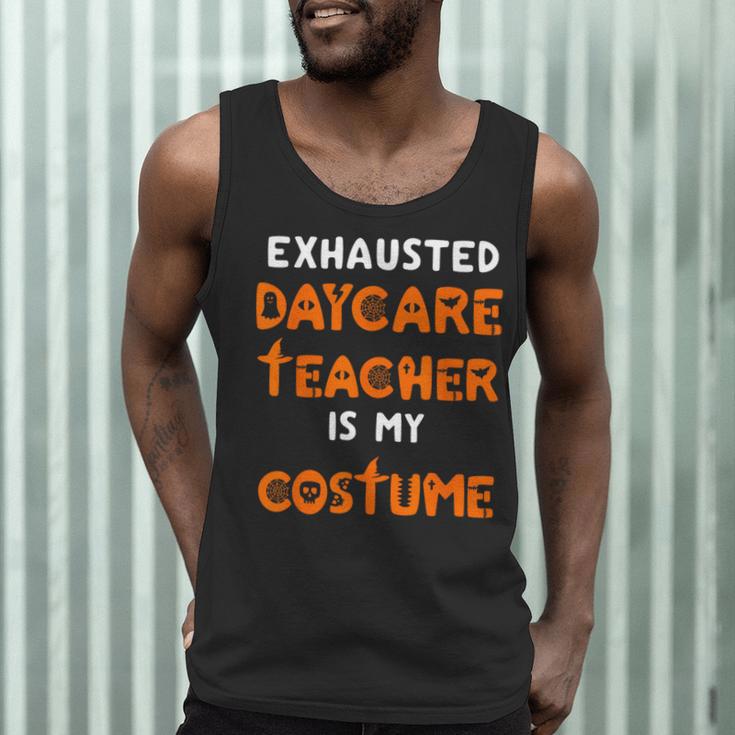 Daycare Teacher Halloween Costume Tired Day Care Shirt Men Tank Top, novelty gifts, funny gifts Daycare Teacher Halloween Costume Tired Day Care Shirt Men Tank Top, novelty gifts, funny gifts