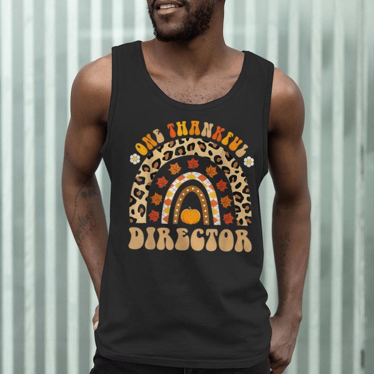 Director One Thankful Fall Teacher Women Life Men Tank Top, novelty gifts, funny gifts Director One Thankful Fall Teacher Women Life Men Tank Top, novelty gifts, funny gifts