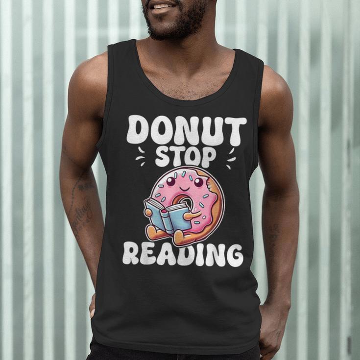 Donut Stop Reading Kawaii Teacher Preschool Kindergarten Men Tank Top, novelty gifts, funny gifts Donut Stop Reading Kawaii Teacher Preschool Kindergarten Men Tank Top, novelty gifts, funny gifts