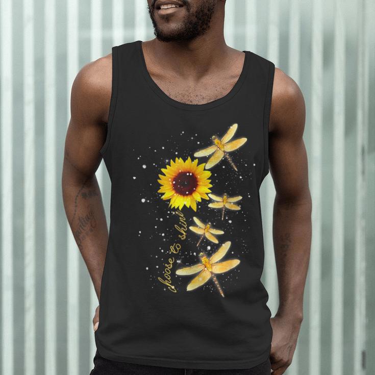 Dragonfly Sunflower Teacher Growth Mindset Choose To Shine Men Tank Top, novelty gifts, funny gifts Dragonfly Sunflower Teacher Growth Mindset Choose To Shine Men Tank Top, novelty gifts, funny gifts