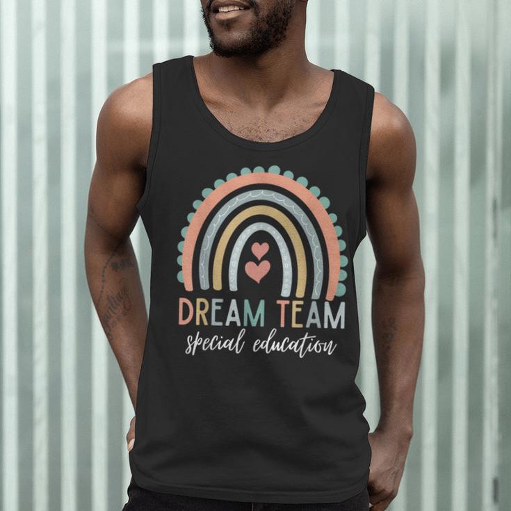 Dream Team Special Education Teacher ED SPED Squad Rainbow Men Tank Top, novelty gifts, funny gifts