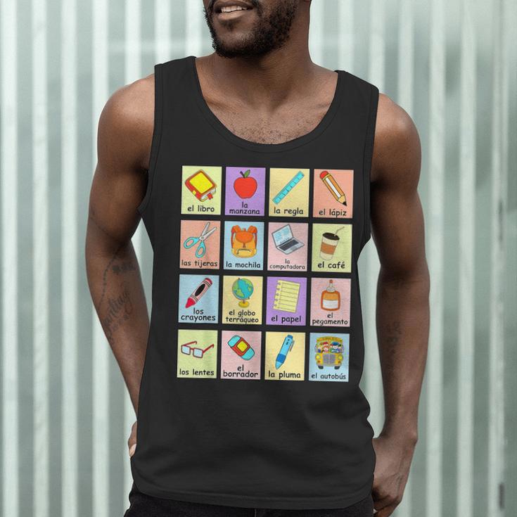 Dual Language Crew Bilingual Spanish Teacher Back To School For Men Women Men Tank Top, novelty gifts, funny gifts