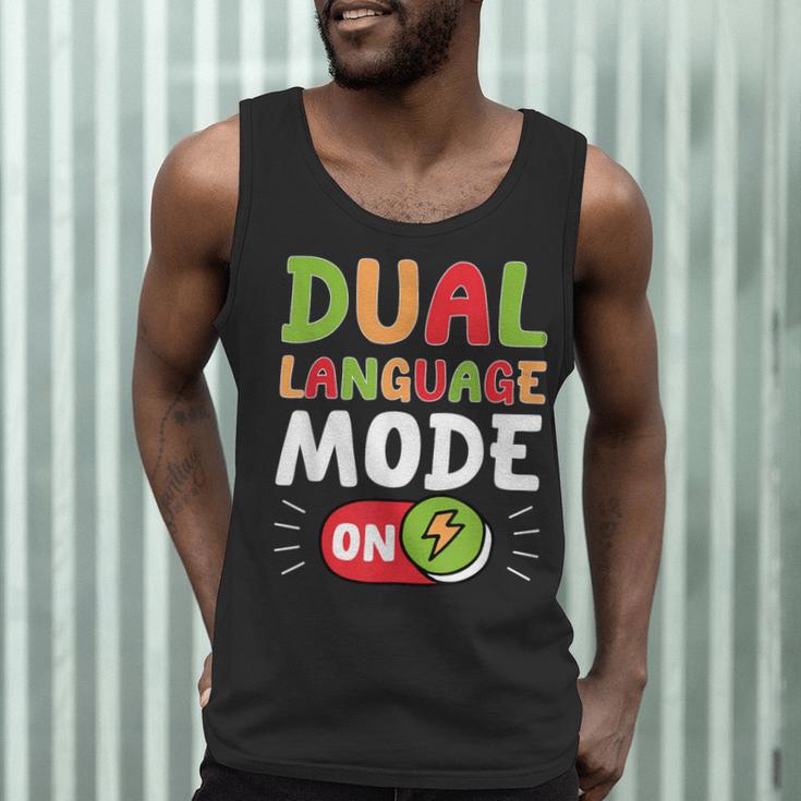 Dual Language Teacher Bilingual Teacher Men Tank Top, novelty gifts, funny gifts Dual Language Teacher Bilingual Teacher Men Tank Top, novelty gifts, funny gifts