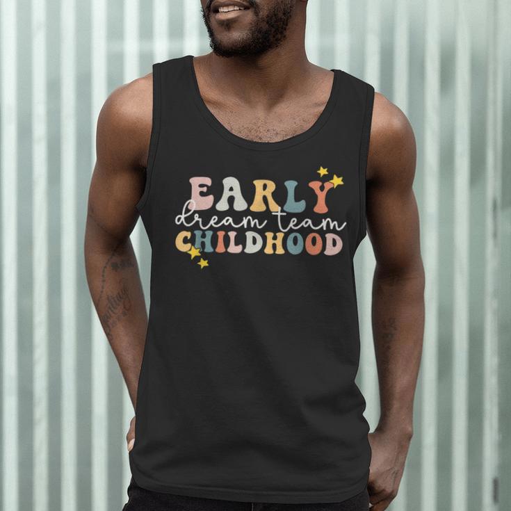 Early Childhood Dream Team Daycare Teacher Toddler Teacher Men Tank Top, novelty gifts, funny gifts