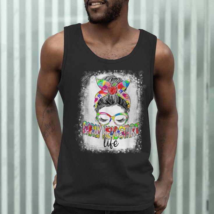 Early Head Start Life Messy Bun Back To School Teacher Women Men Tank Top, novelty gifts, funny gifts Early Head Start Life Messy Bun Back To School Teacher Women Men Tank Top, novelty gifts, funny gifts