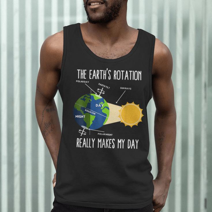 Earth Rotation Earth Day Science Teacher Kids Women Men Tank Top, novelty gifts, funny gifts Earth Rotation Earth Day Science Teacher Kids Women Men Tank Top, novelty gifts, funny gifts