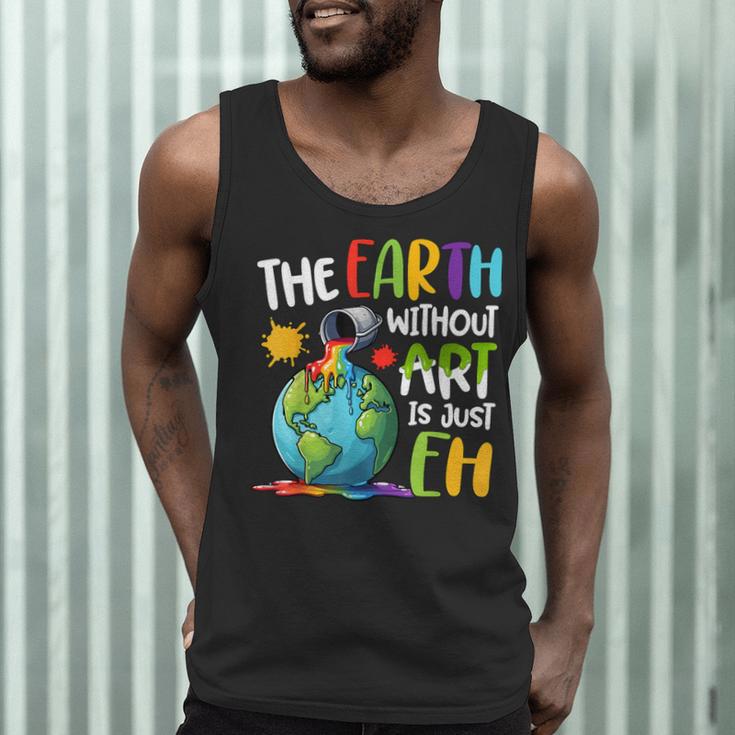 Earth Without Art Is Just Eh Artist Art Teacher Men Tank Top, novelty gifts, funny gifts Earth Without Art Is Just Eh Artist Art Teacher Men Tank Top, novelty gifts, funny gifts
