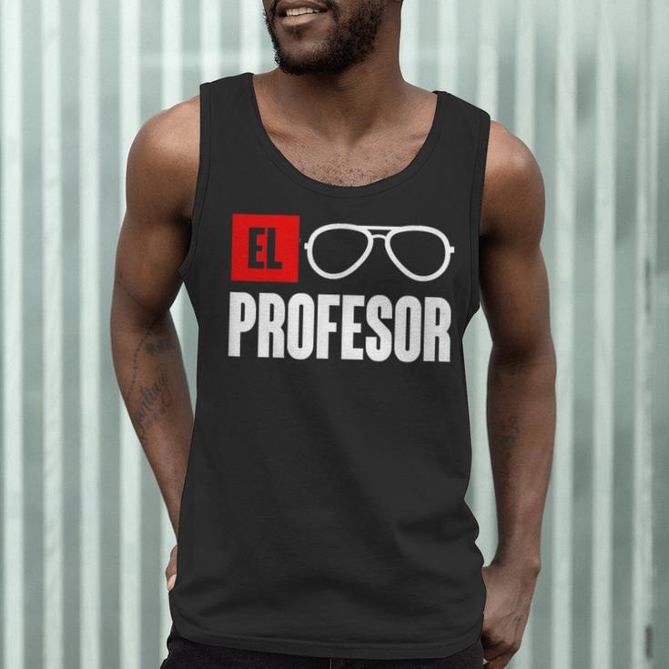 El Professor Money Costume Profesor Glasses Men Teacher Gift Men Tank Top, novelty gifts, funny gifts El Professor Money Costume Profesor Glasses Men Teacher Gift Men Tank Top, novelty gifts, funny gifts