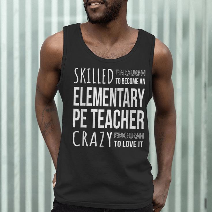 Elementary PE Teacher Tshirt Appreciation Men Tank Top, novelty gifts, funny gifts