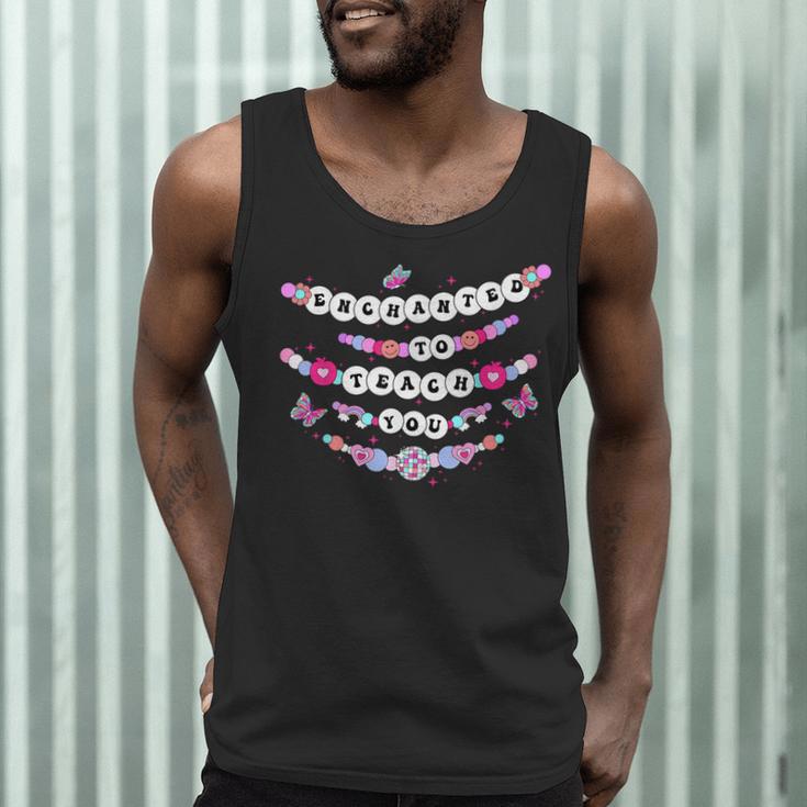 Enchanted To Teach You Bracelet Teacher Back To School Men Tank Top, novelty gifts, funny gifts Enchanted To Teach You Bracelet Teacher Back To School Men Tank Top, novelty gifts, funny gifts