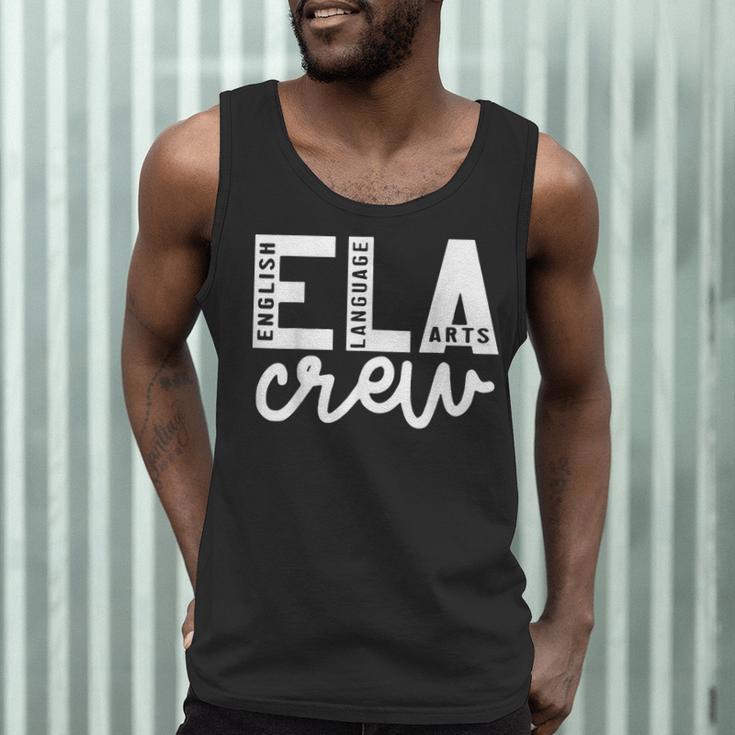 English Language Art Teacher Crew ELA Squad English Teacher Men Tank Top, novelty gifts, funny gifts