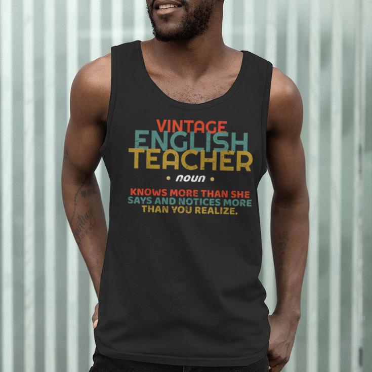 ENGLISH TEACHER Definition Vintage Tee T-Shirt Men Tank Top, novelty gifts, funny gifts ENGLISH TEACHER Definition Vintage Tee T-Shirt Men Tank Top, novelty gifts, funny gifts