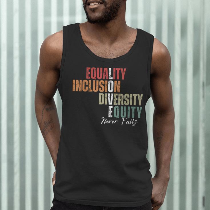 Equality Inclusion Diversity Equity Love Never Fails Teacher Men Tank Top, novelty gifts, funny gifts Equality Inclusion Diversity Equity Love Never Fails Teacher Men Tank Top, novelty gifts, funny gifts