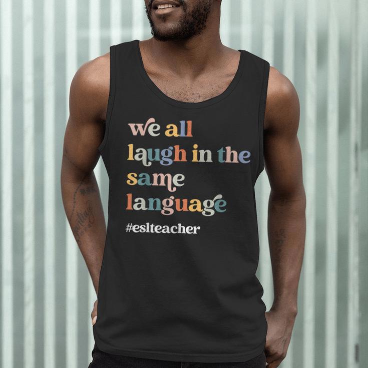 ESL Teacher ESOL Student Cute Retro Back To School First Day Men Tank Top, novelty gifts, funny gifts ESL Teacher ESOL Student Cute Retro Back To School First Day Men Tank Top, novelty gifts, funny gifts