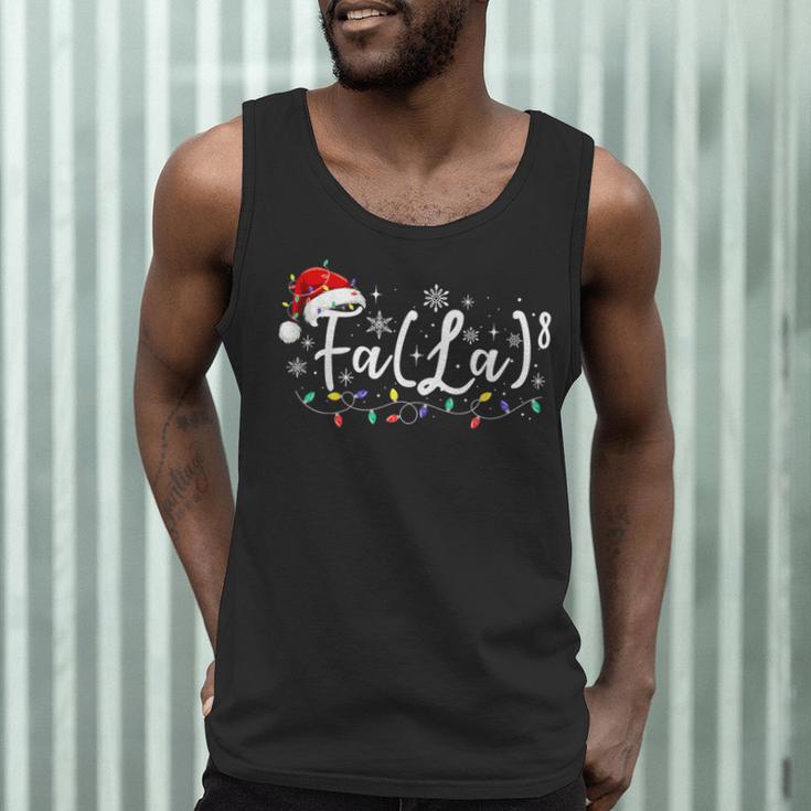 FA LA8 Christmas Santa Fa La Math Teacher Student Men Tank Top, novelty gifts, funny gifts FA LA8 Christmas Santa Fa La Math Teacher Student Men Tank Top, novelty gifts, funny gifts