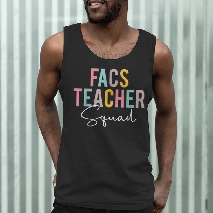FACS Teacher Squad Colorful Appreciation Day Back To School Men Women Girls Kids Men Tank Top, novelty gifts, funny gifts