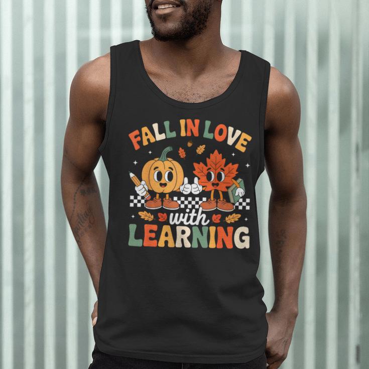 Fall In Love With Learning Shirt Autumn Thanksgiving Teacher Men Tank Top, novelty gifts, funny gifts Fall In Love With Learning Shirt Autumn Thanksgiving Teacher Men Tank Top, novelty gifts, funny gifts