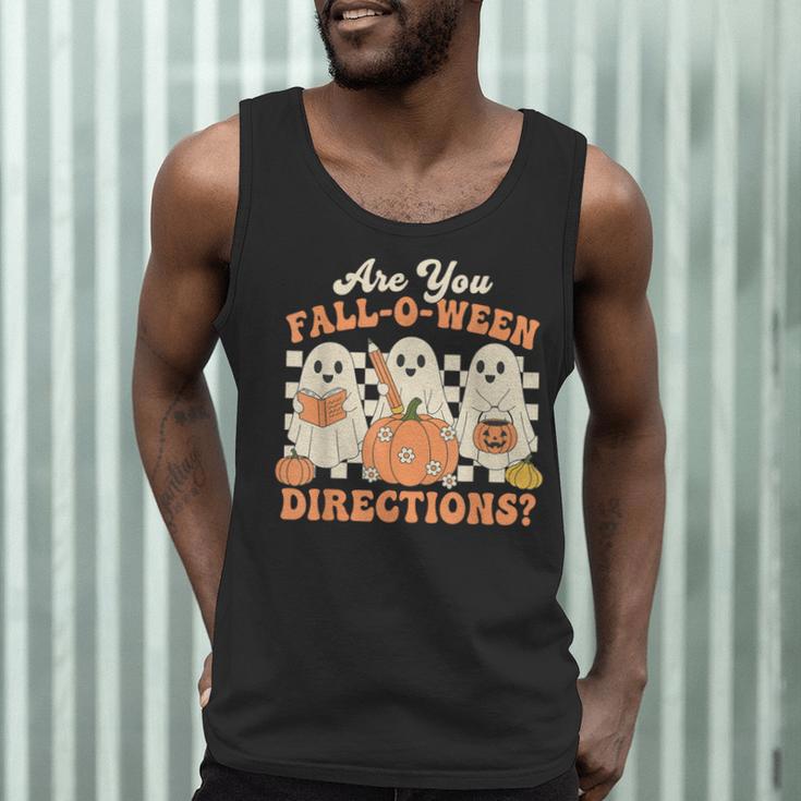 Are You Fall O Ween Directions Halloween Teacher Men Tank Top, novelty gifts, funny gifts Are You Fall O Ween Directions Halloween Teacher Men Tank Top, novelty gifts, funny gifts