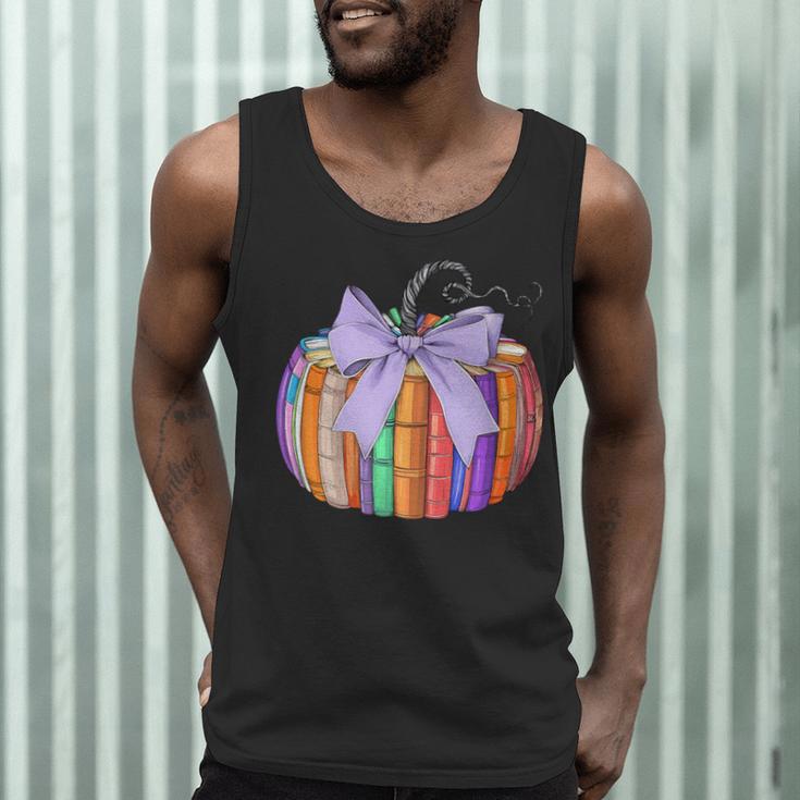 Fall Pumpkin Books Lover Halloween Teacher Teaching Staff Men Tank Top, novelty gifts, funny gifts Fall Pumpkin Books Lover Halloween Teacher Teaching Staff Men Tank Top, novelty gifts, funny gifts