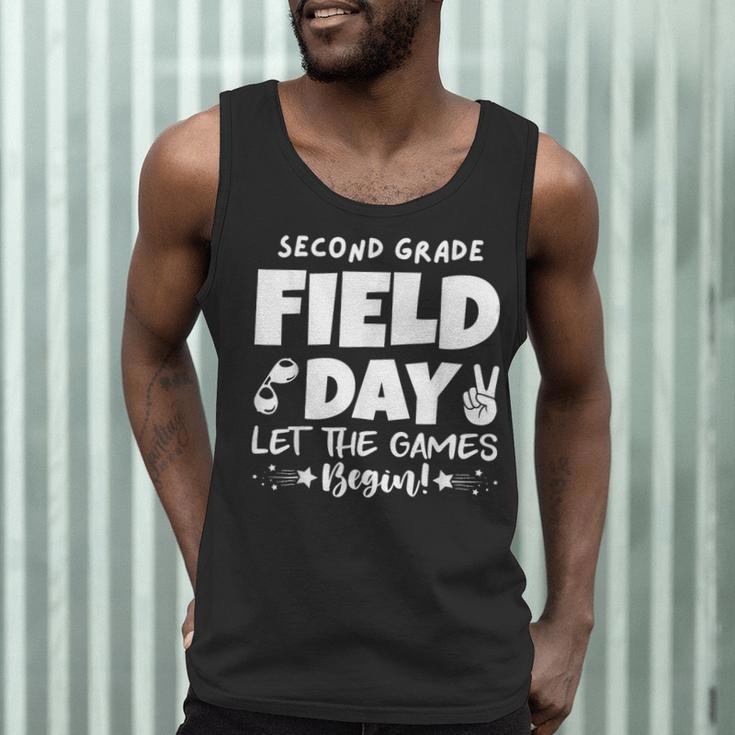 Field Day Second 2nd Grade Orange 2025 Boy Girl Teacher Men Tank Top, novelty gifts, funny gifts