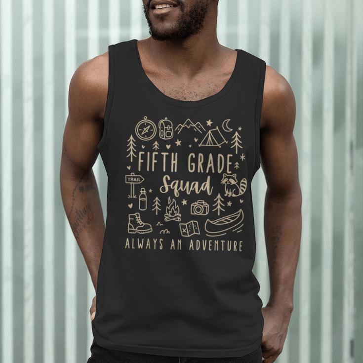 Fifth Grade Squad Adventure Camping 5th Grade Teacher Kids Men Tank Top, novelty gifts, funny gifts Fifth Grade Squad Adventure Camping 5th Grade Teacher Kids Men Tank Top, novelty gifts, funny gifts