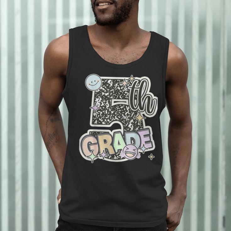 First Day Of Fifth Grade Composition Notebook Teacher Men Tank Top, novelty gifts, funny gifts First Day Of Fifth Grade Composition Notebook Teacher Men Tank Top, novelty gifts, funny gifts