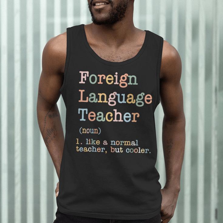 Foreign Language Teacher Like A Normal Teacher Men Tank Top, novelty gifts, funny gifts Foreign Language Teacher Like A Normal Teacher Men Tank Top, novelty gifts, funny gifts