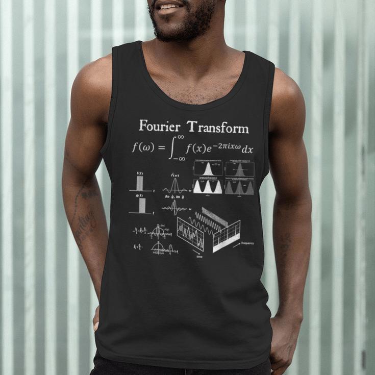 Fourier Transform Signal Science Math Teacher Nerdy Men Tank Top, novelty gifts, funny gifts