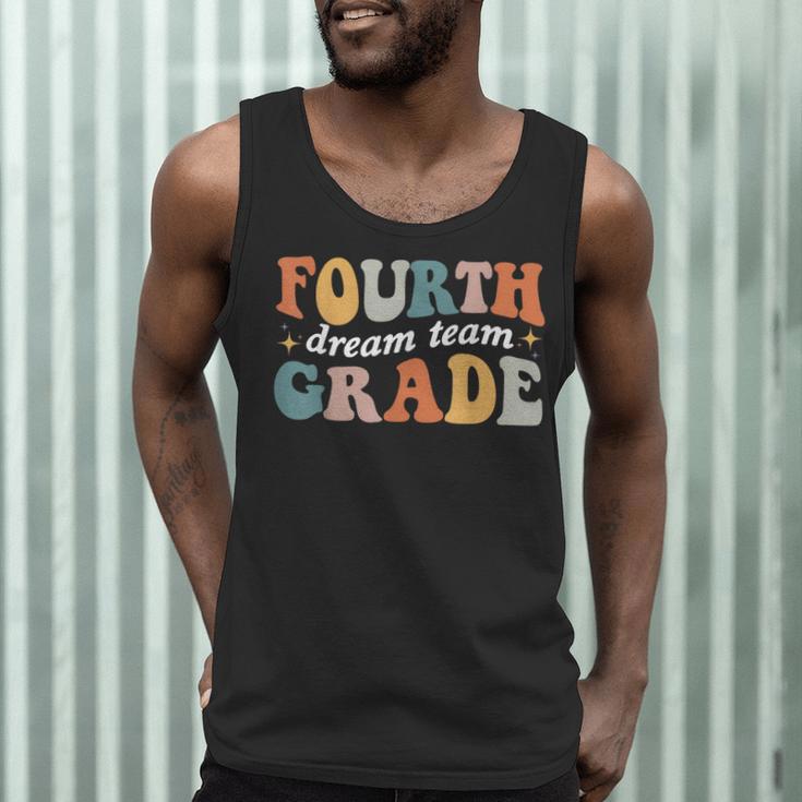 Fourth Grade Dream Team 4th Grade Teacher Back To School Men Tank Top, novelty gifts, funny gifts Fourth Grade Dream Team 4th Grade Teacher Back To School Men Tank Top, novelty gifts, funny gifts