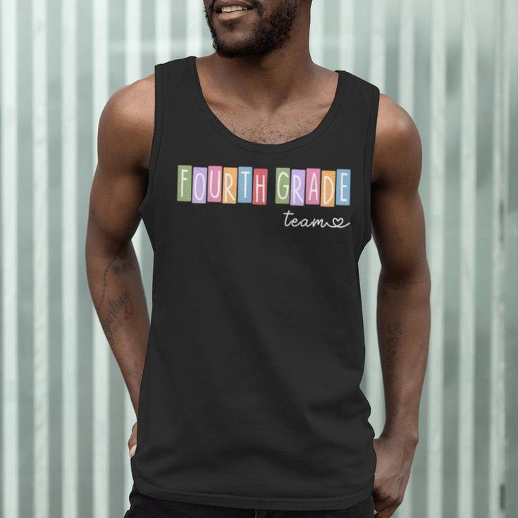 Fourth Grade Team 4th Grade Teacher Girls Boys Men Tank Top, novelty gifts, funny gifts