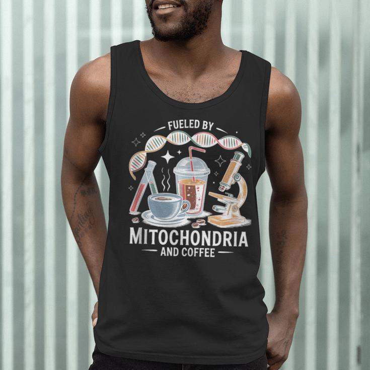 Fueled By Mitochondria Coffee Science Teacher Student Men Tank Top, novelty gifts, funny gifts Fueled By Mitochondria Coffee Science Teacher Student Men Tank Top, novelty gifts, funny gifts