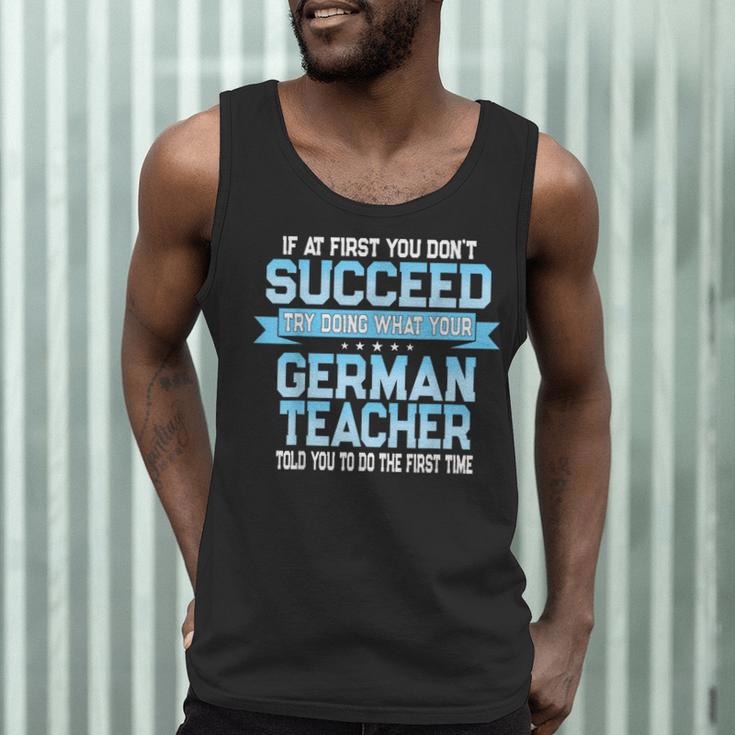 Fun German Teacher Appreciation Language Class Saying Men Tank Top, novelty gifts, funny gifts Fun German Teacher Appreciation Language Class Saying Men Tank Top, novelty gifts, funny gifts