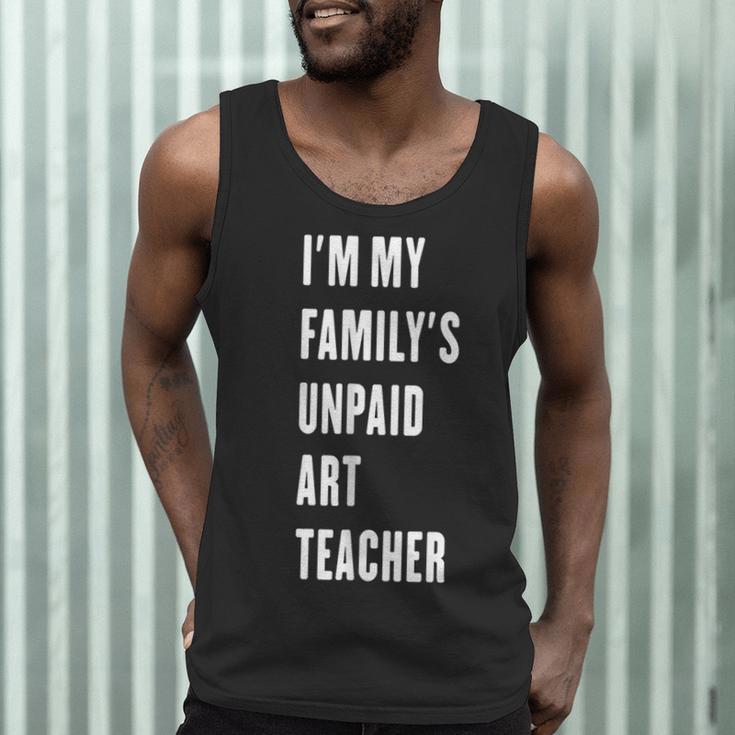 Funny Art Teacher Men Tank Top, novelty gifts, funny gifts