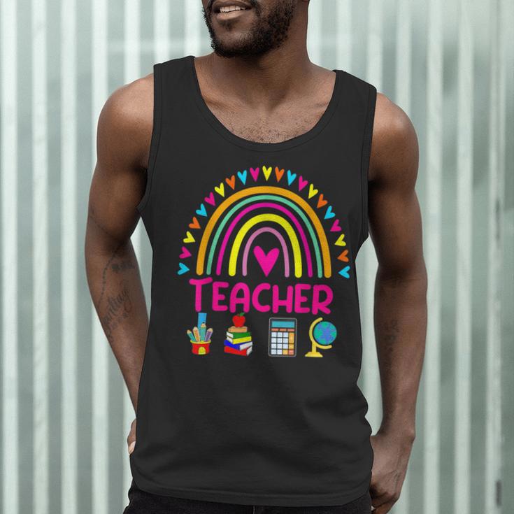 Future Kids Career Teacher Rainbow Boy Girl Graduations Men Tank Top, novelty gifts, funny gifts